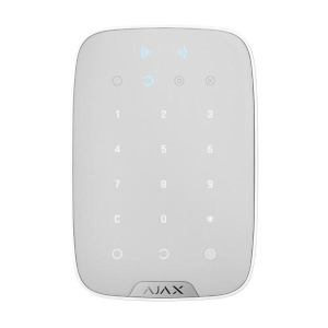 ajax keypadplus-w tastiera touch wireless bianca